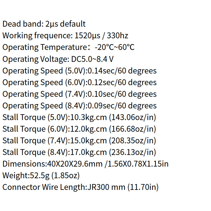 1pcs new KINGMAX RGD01L 52g 15kg 7.4V 0.10sec Full Waterproof Digital Metal Gears Low Profile Servo
