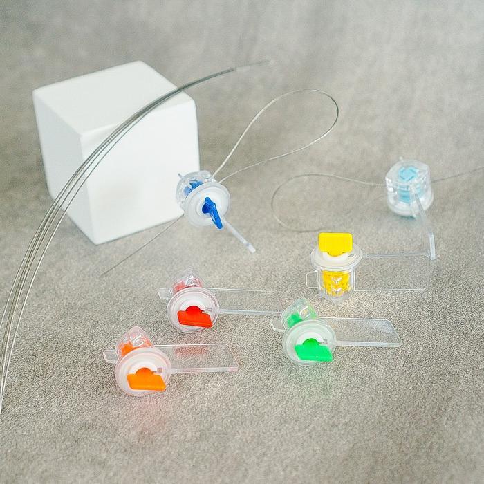 Segel Putar Plastik Wire Seal Twister Set Kawat PLN PDAM Segel Putar