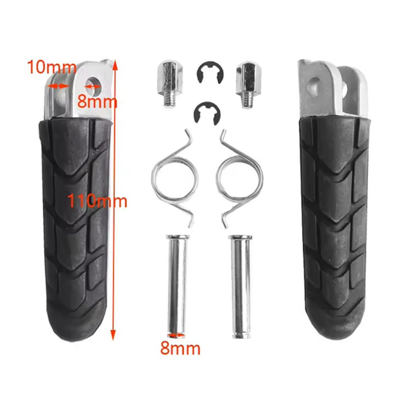 STRICT FOR HONDA CB400 CB600 CB1300 VTR250 VTR1000 MOTORCYCLE FRONT FOOT PEGS FOOT RESTS PEDAL