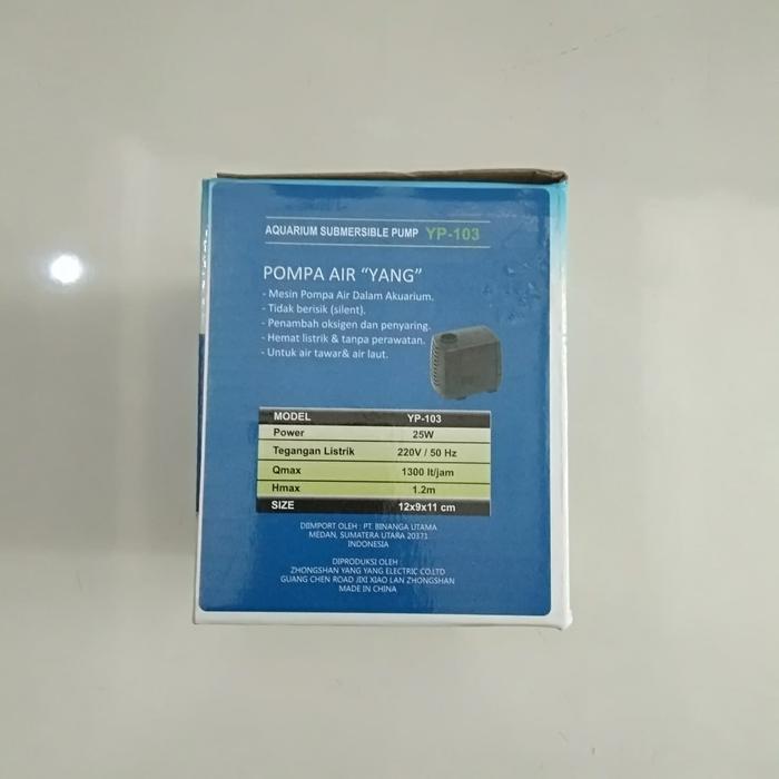 Aquarium Submersible Pump Yp 103/Yang Yp 103