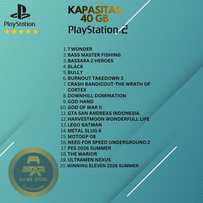 Hardisk External Ps2 160gb Full Game Terlaris Dan Terpopuler