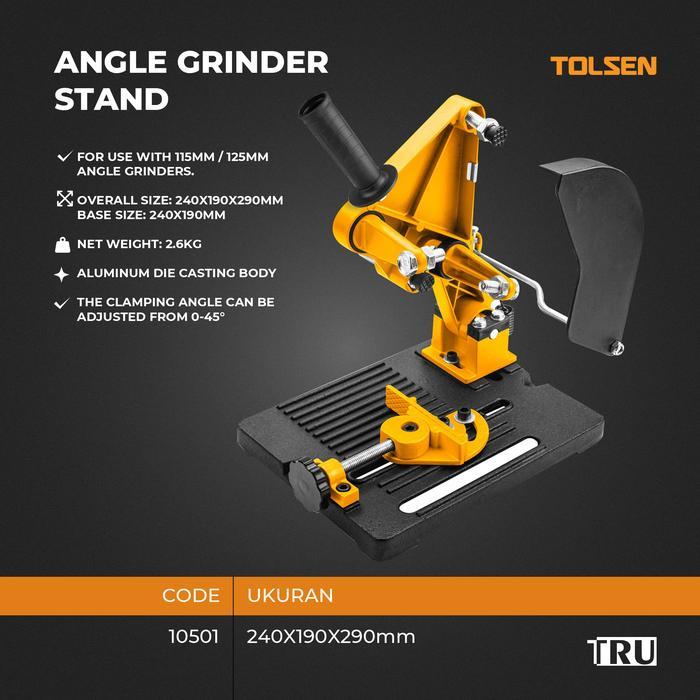 Mesin Gerinda Duduk / Dudukan Mesin Gerinda / ANGLE GRINDER STAND 10501 Tolsen