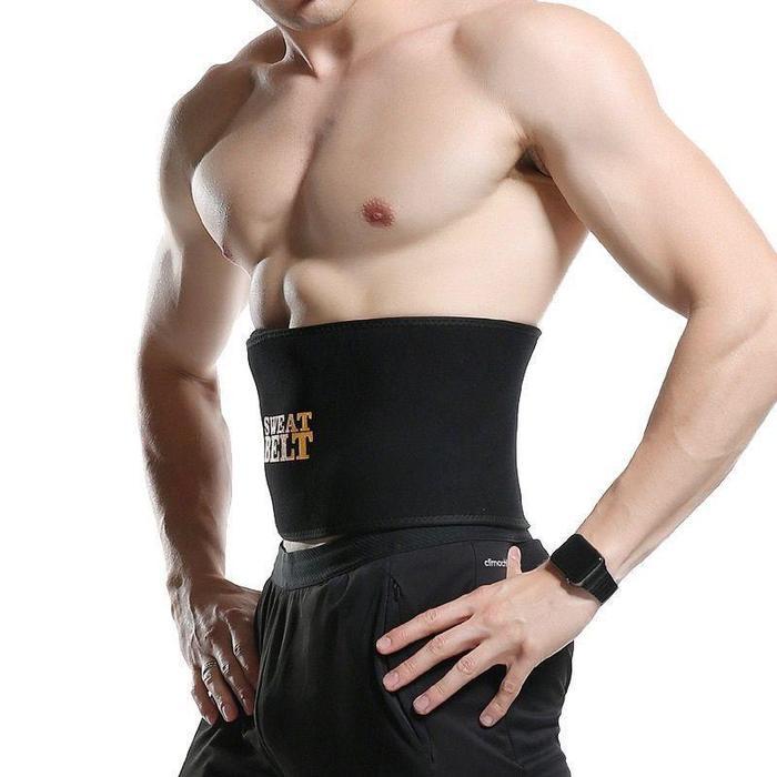 Sweet Sweat Waist Trimmer Original dengan Box - Sabuk Pelangsing Perut untuk Pria - Ukuran SWEET