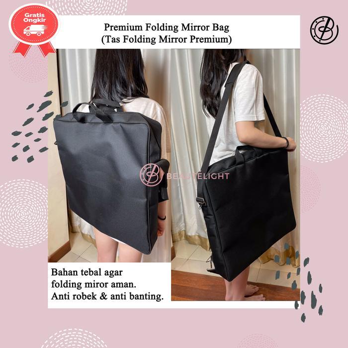 Folding Mirror Bag / Tas Folding Mirror Premium Beautelight
