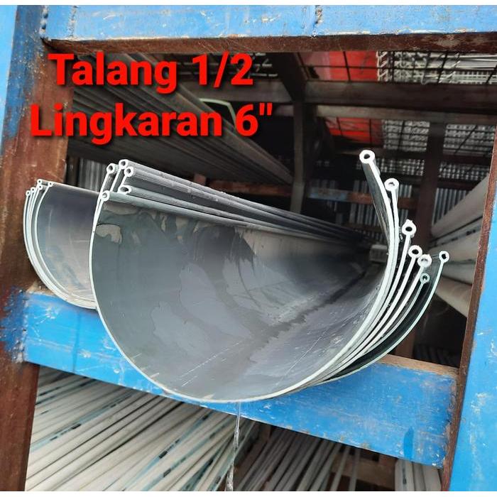 Terbaru Talang Air Bulat Pvc / Talang 1/2 Lingkaran