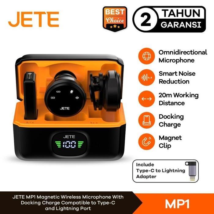 Saramonic - MP1 Dual Magnetic Clip Wireless Microphone - Clip On Mic Vlog - Wireless Mikrofon hp