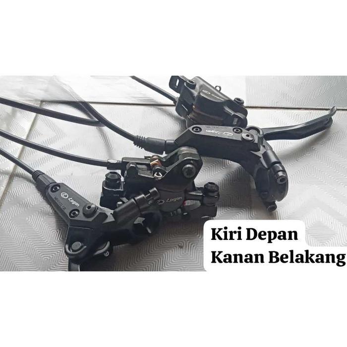 Rem Cakram Hidrolis Logan Brakeset Set Rem Hidrolik Sepeda MTB Seli Federal Hydraulic Disc Brake