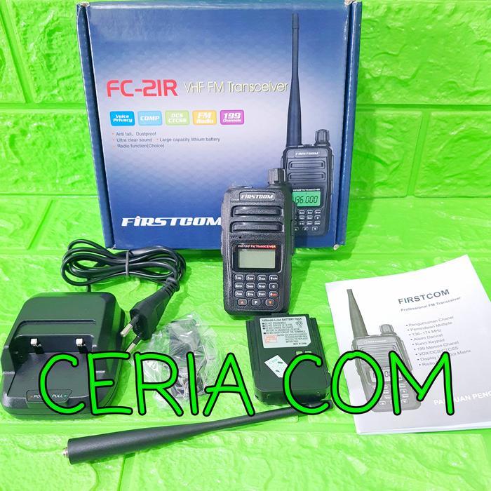 HT FIRSTCOM FC-21R VHF UHF DUALBAND HT MINI FIRSTCOM FC 21R DUAL BAND