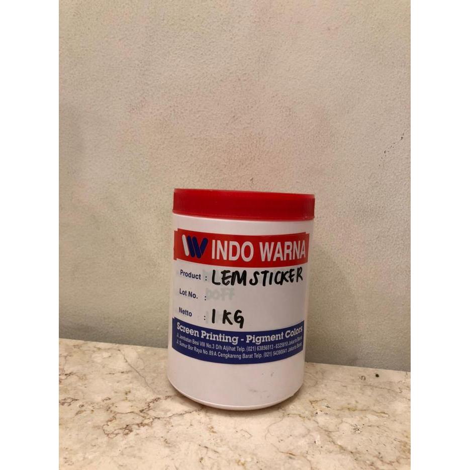 Lem Stiker Sablon - 1 Kg Terbaru
