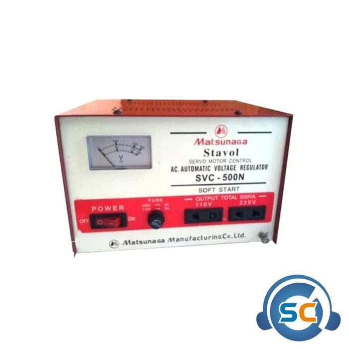 Promo Stavolt Matsunaga 500Va Stabilizer Komputer Diskon