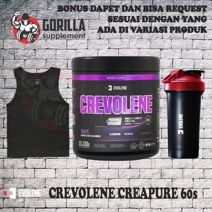 EVOLENE Crevolene Creapure 330 Gram Creatine kreatin Creatine Evolene
