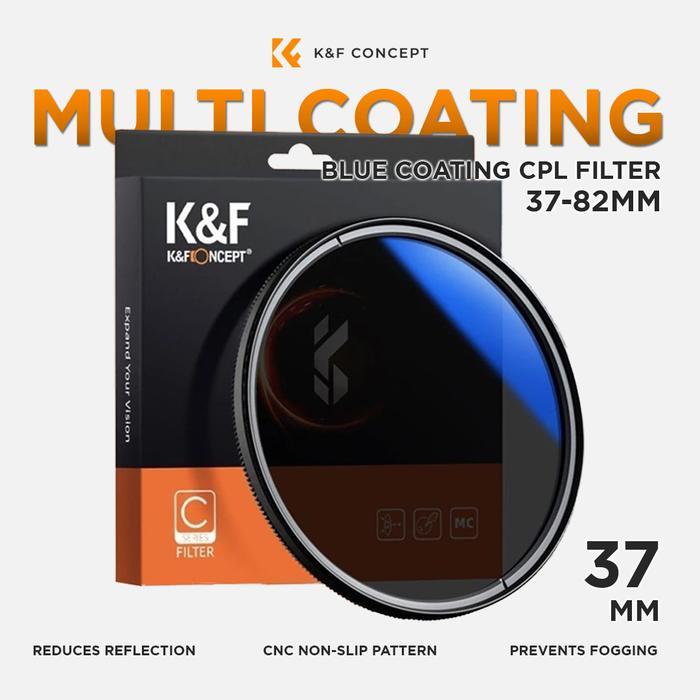 KNF Concept 37mm Filter MC CPL Filter Multi Coating K&F Concept