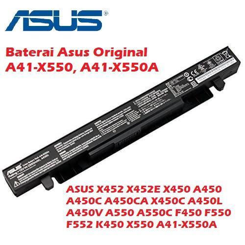 Baterai Original Laptop Asus X550 X550I X550IK X550IU A41-X550A