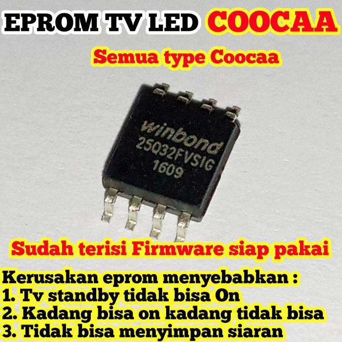 Cuci Gudang Ic Eprom Tv Led Coocaa