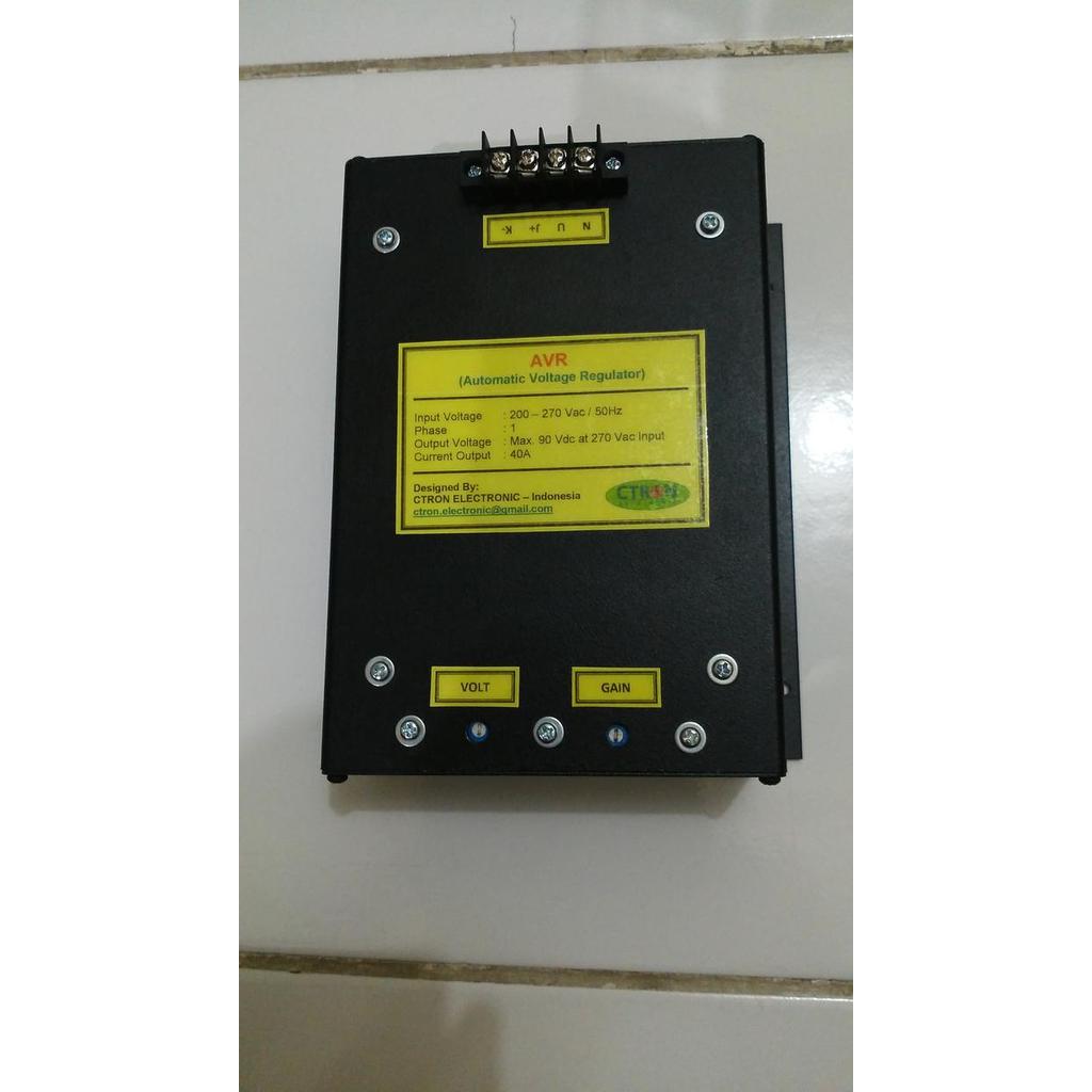 Diskon Avr Generator 1 Phase Atau Avr Genset 1 Phase With Box Aluminium