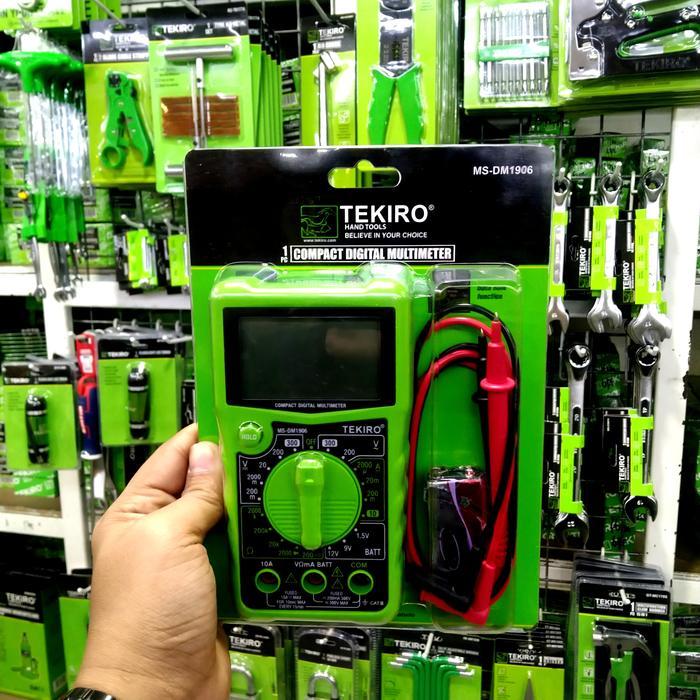 Multi Tester Digital Tekiro - Compact Digital Multi Tester Tekiro Ori