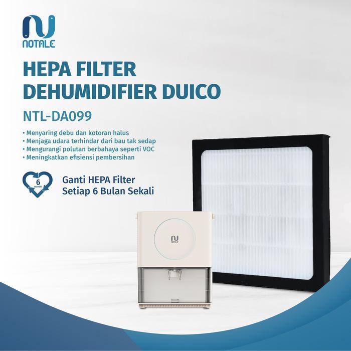 Replacement HEPA Filter Dehumidifier with Air Purifier Notale Duico