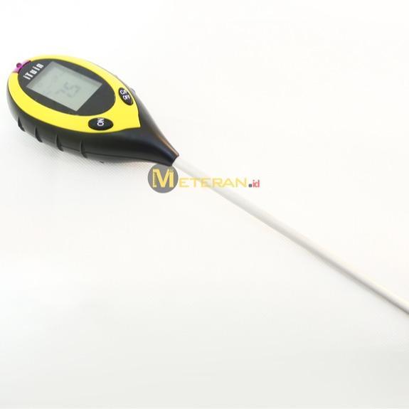 Flash Sale Ituin 4In1 Ph Meter Tanah Digital Original Original