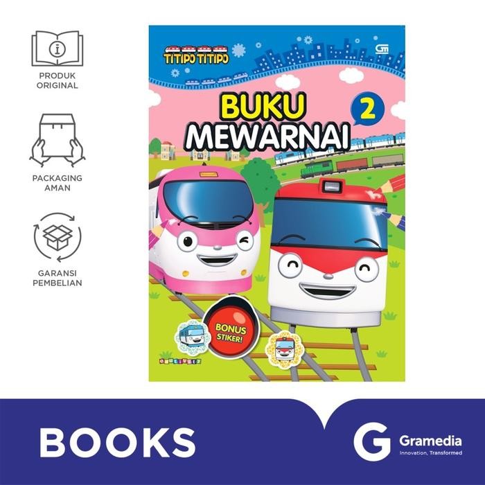 Buku Titipo: Buku Mewarnai 2