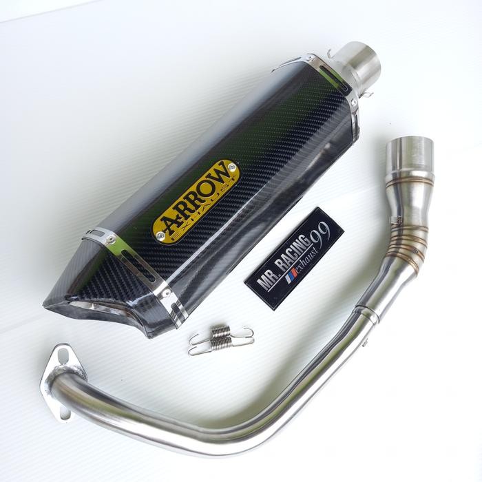 Knalpot Ngebass Arrow Carbon Nmax155 Aerox155 Adv Vario125 150