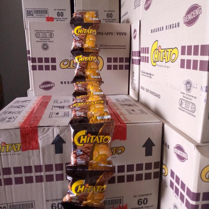 

CHITATO SAPI PANGGANG 15 GR/KARTON CIKI KENTANG KERIPIK CEMILAN ENAK