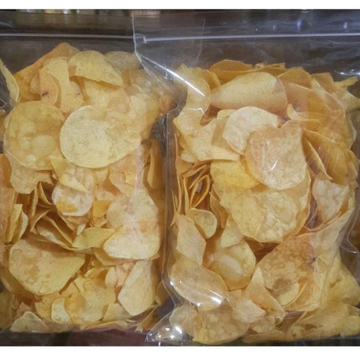 

KERIPIK TALAS BOGOR 1 KG / KERIPIK TALAS ASIN / KERIPIK TALAS BULAT