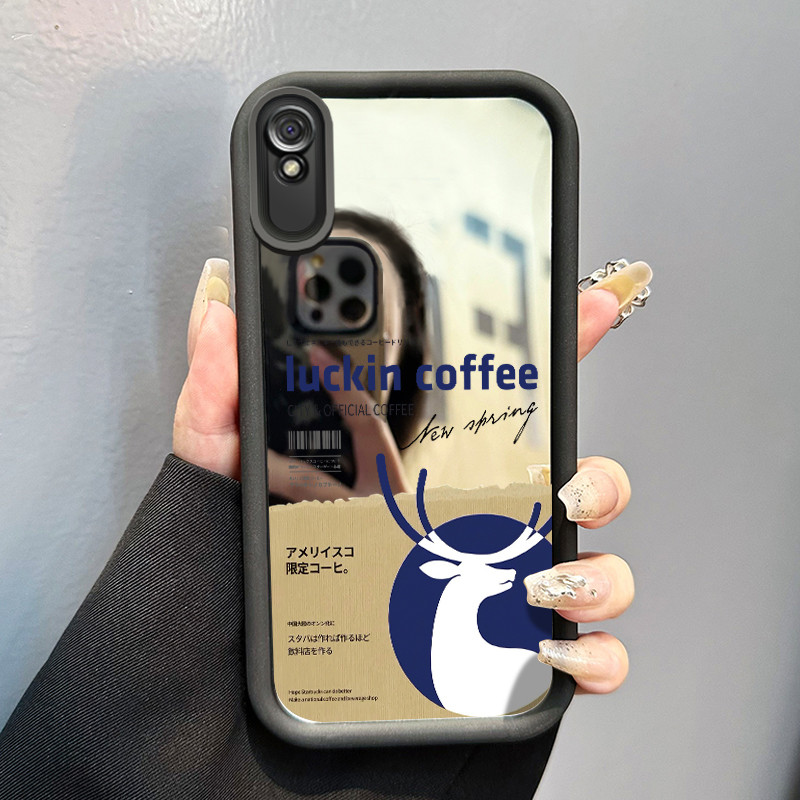 Casing Hp Xiaomi Redmi 9A Redmi 9i Redmi 9T Redmi 9 Power Case Casing pola kopi Kesing HP Cesing cer