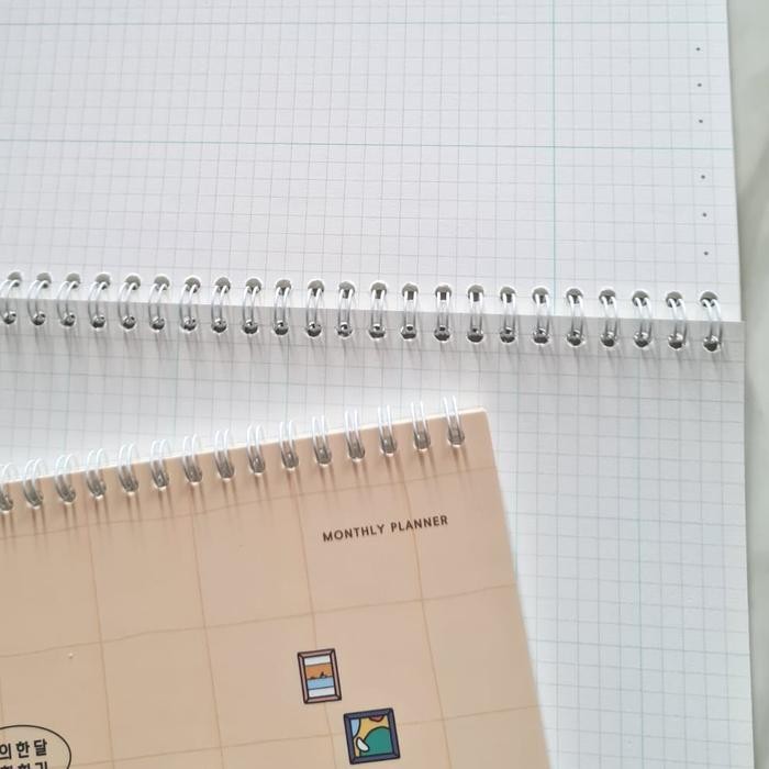 

Bisa E-Faktur! Monthly Planner Book - Girl Design (Monthly Weekly Planner) Korean Product