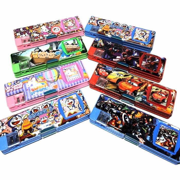 

HARGA GROSIR 1PCS KOTAK PENSIL MOTIF + KALKULATOR DAN SERUTAN PENSIL CC-7806