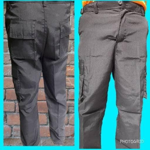 celana pdl hitam / celana cargo / outdoor