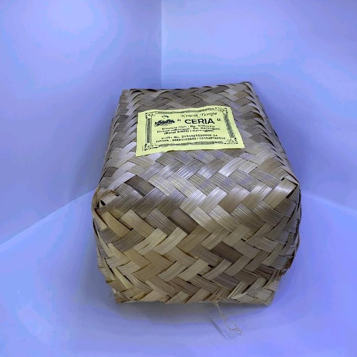 

TERLARIS KRIPIK TEMPE CERIA 1 besek isi 15 bungkus READY STOCK