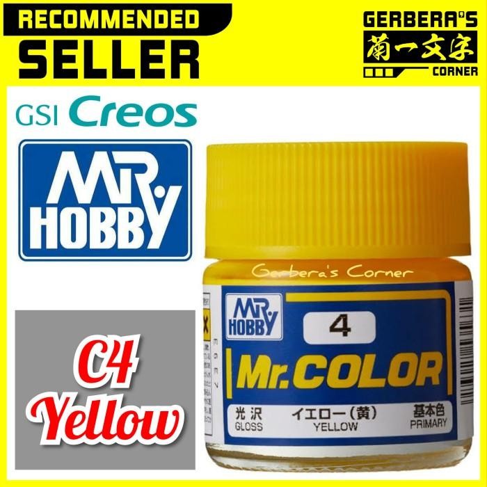

Pilihan- Mr Color C4 Yellow - Mr. Hobby - Lacquer Paint