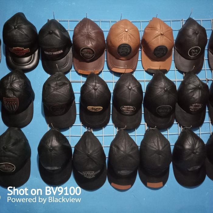 New // Topi Kulit Asli Pria // 100% Original