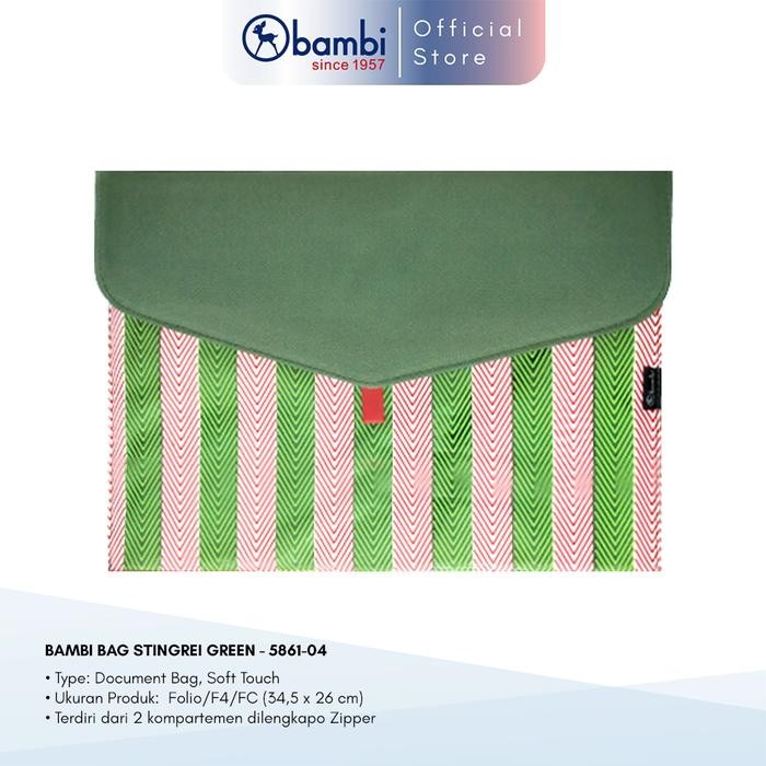 

BAMBI BAG TAS DOCUMENT TOMODACHI OF MIDORI EDISI TERBATAS ORIGINAL