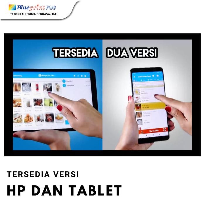 

PAKET APLIKASI KASIR ANDROID BLUEPRINT POS 1 TAHUN TANPA LACI KASIR