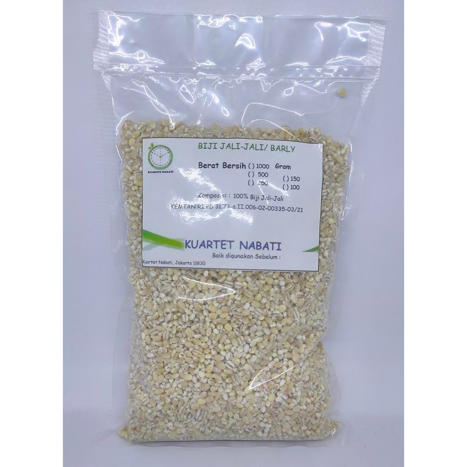 

Pilihan- Barley - Biji Jali - Jali [1000 G]