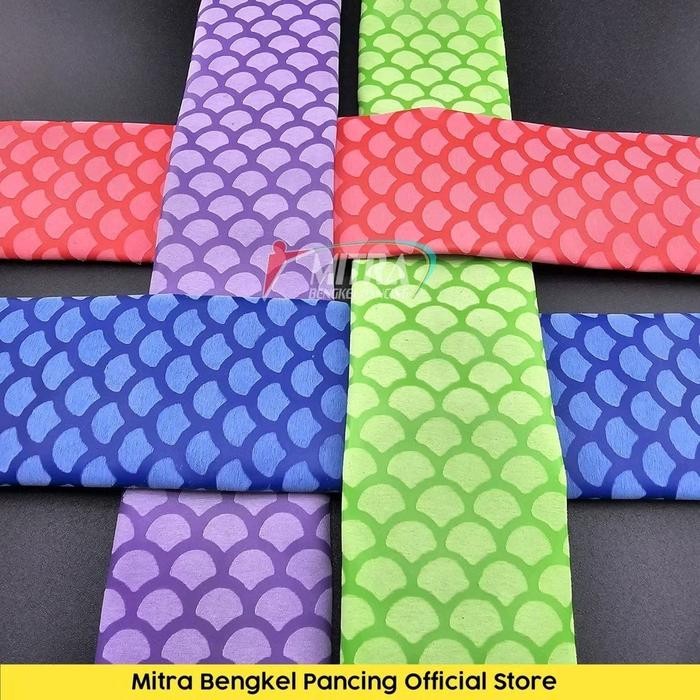 Grip Joran Bakar Motif Sisik & Silang Panjang 50cm Diameter 30mm Cover Gagang Joran Aksesoris Joran