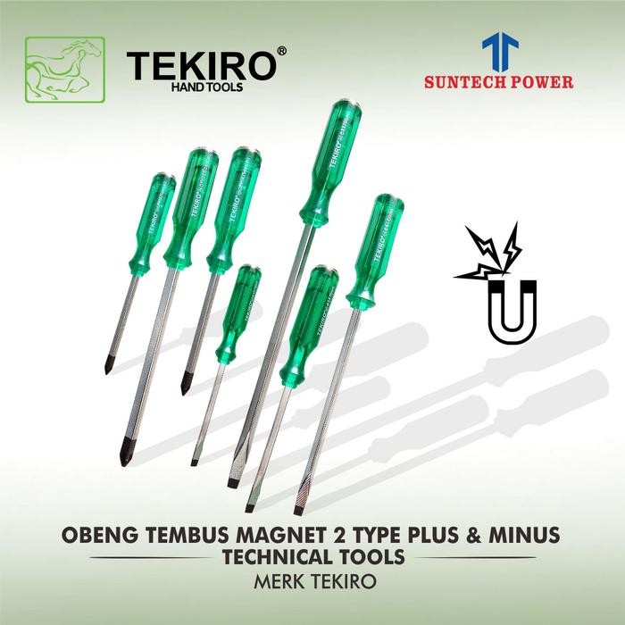 Obeng Tembus Tekiro Set 7 Pcs Sd-Gt0932 Hijau