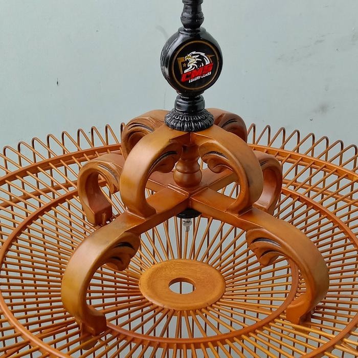 SANGKAR/KANDANG MURAI CMS JATI UKIR PREMIUM