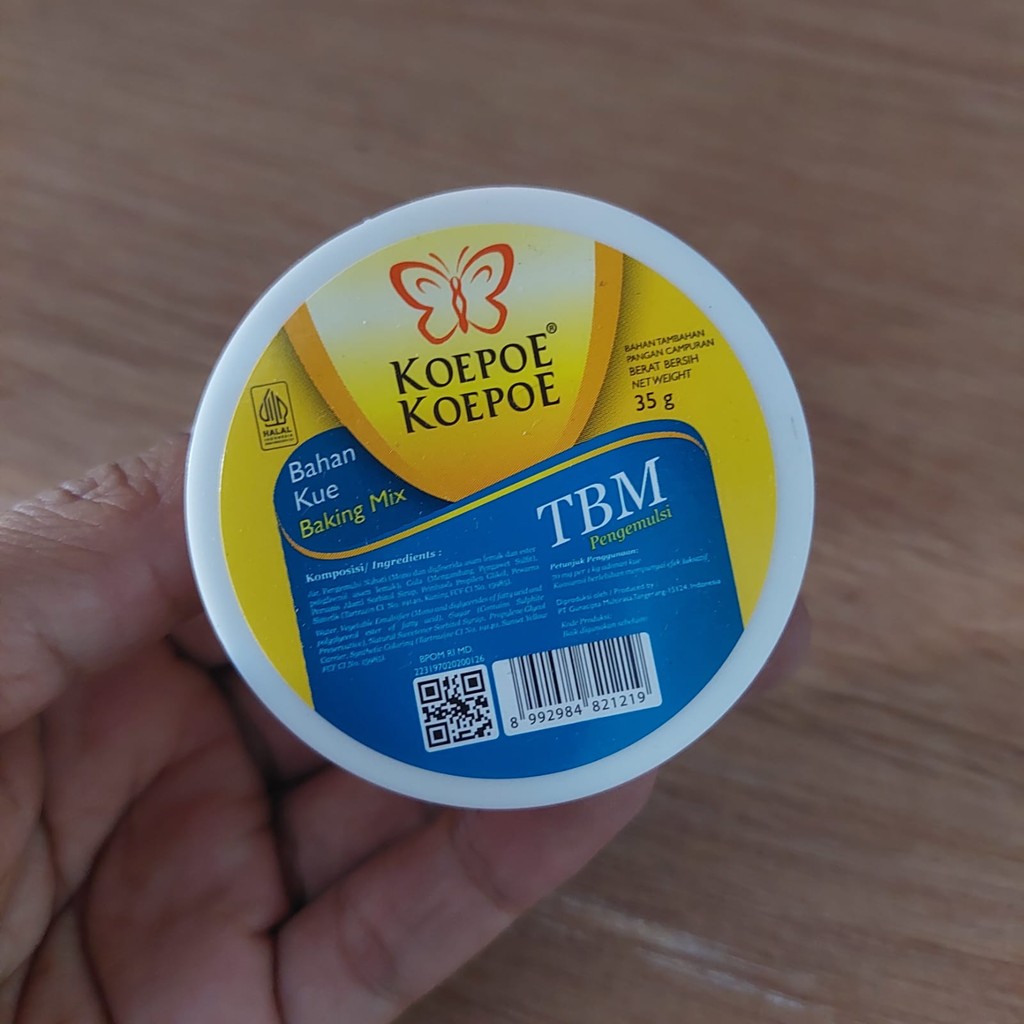 

TBM Pengemulsi Koepoe Koeope 35 gram (Kupu-Kupu)
