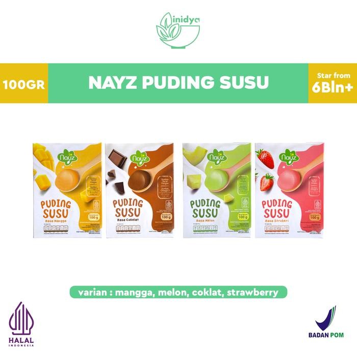 

Pilihan- Nayz Puding Susu Anak 100G Puding Mpasi Puding Bayi