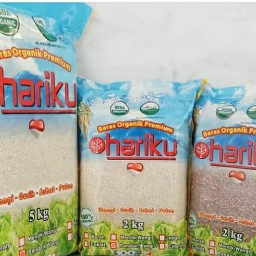 Beras putih organik premium 5kg