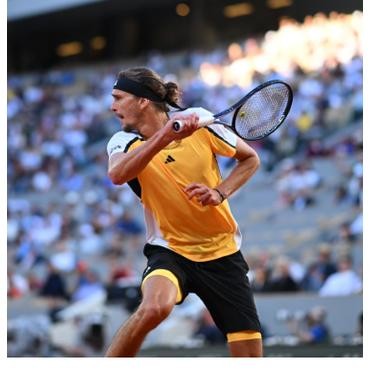 Terbaik Kaos Tennis Adidas S Heat.Rdy Alexander Zverev Roland Garros Collection Pro Freelift Tee