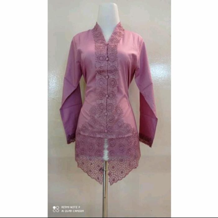 Kebaya encim bordir/kebaya encim modern/kebaya lengan panjang