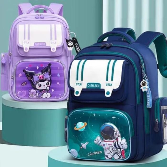 

OSAKA - Tas Ransel Anak/ Tas Sekolah Anak Ortopedi Tahan Air Kapasitas Besar/Ransel Anak Perempuan