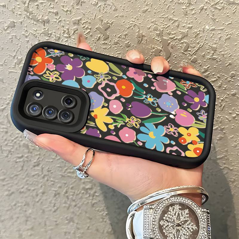 Casing Hp OPPO A52 OPPO A72 OPPO A92 Case Softcase Kesing Dunia Penuh Warna Casing silikon Cantik ka