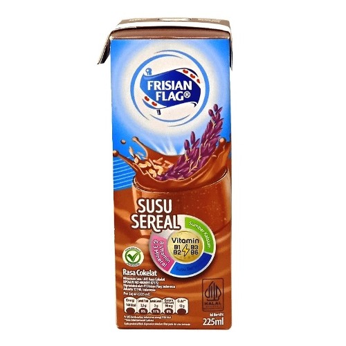 

S61023 SUSU CAIR FRISIAN FLAG SUSU SEREAL COKELAT 225ML MAJU BERSAMA (20250910)