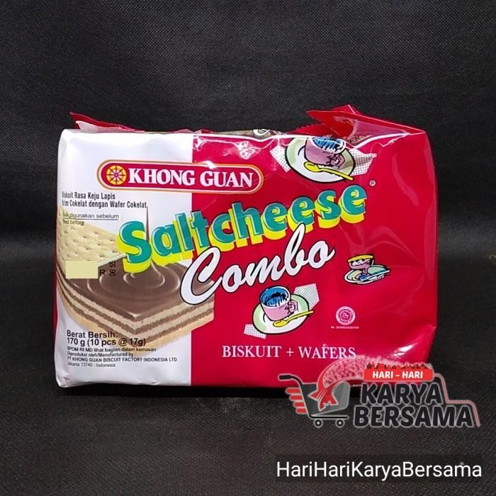

WAFER KHONG GUAN SALTCHEESE COMBO 10'S X 17GR