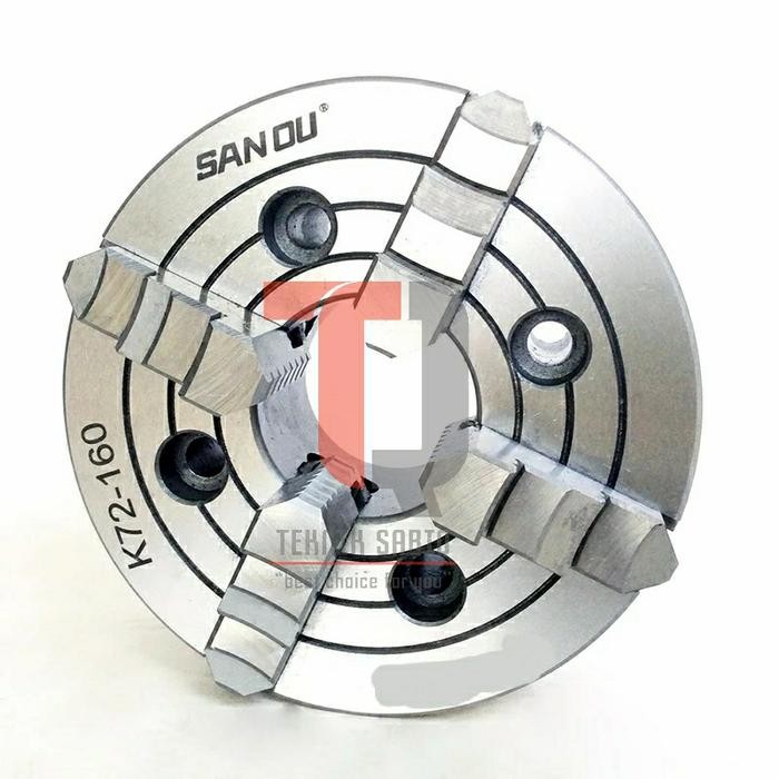 Promo Chuck Bubut 6" 4 Jaw Claw Bubut 6 Inch Kaki 4 Catok Bubut 6 Inch