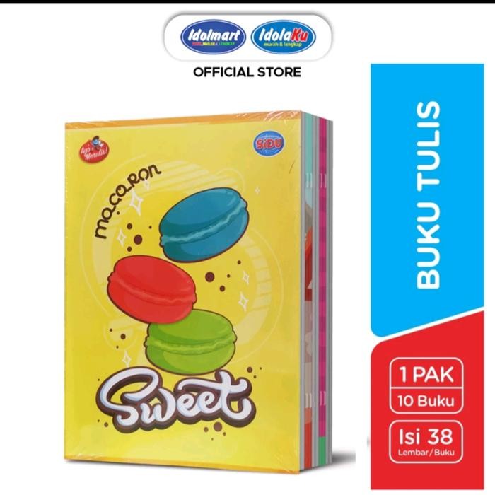 

Pilihan- Sinar Dunia Buku Tulis Sidu 58L Kertas Tebal Putih Halus Sweet Design Ukuran Kwarto